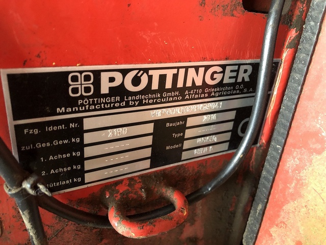 POTTINGER MEX5 コーンハーベスター