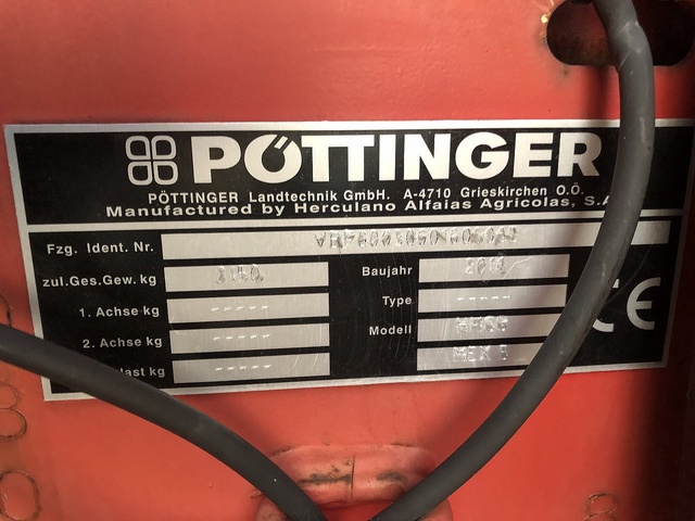 POTTINGER MEX5 コーンハーベスター