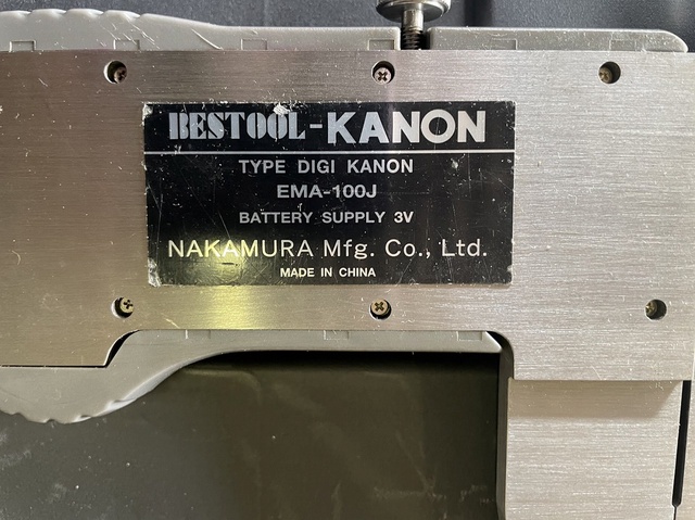 中村製作所 KANON EMA-100J デジタルノギス