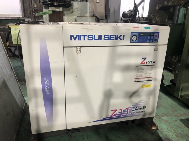 三井精機工業 Z116AS2-R 11kwコンプレッサー 中古販売詳細【#373405】 | 中古機械情報百貨店 | MITSUI SEIKI  KOGYO