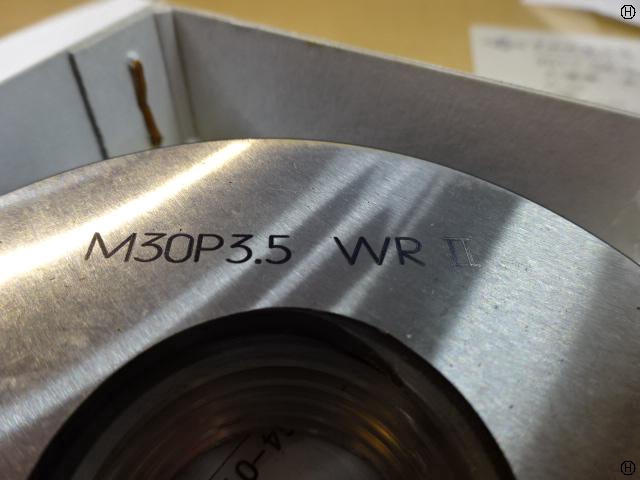 OSG M30 P3.5 ねじリングゲージ 中古販売詳細【#253474】 | 中古機械 