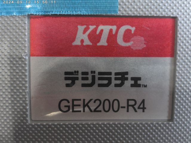 京都機械工具 GEK200-R4 デジタルトルクレンチ