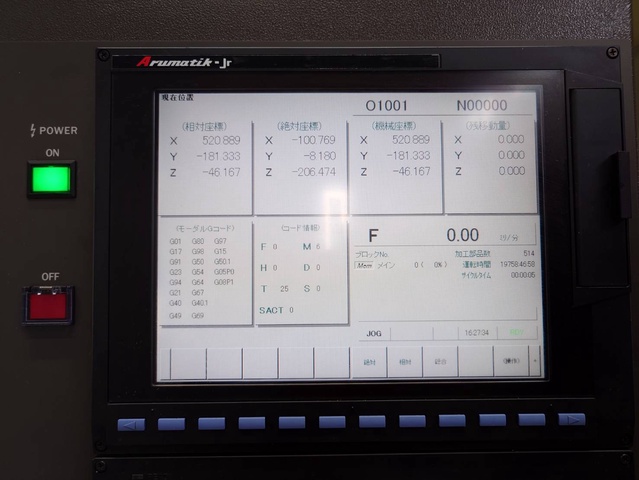 キタムラ機械 Mycenter-4XiD 立マシニング(BT40)