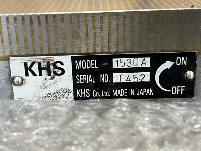 KHS 1530A 永磁チャック