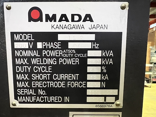 アマダ TS-2 テーブルスポット溶接機