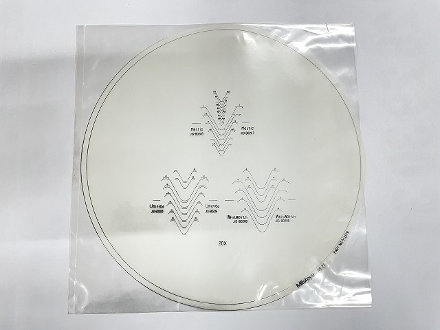 ミツトヨ NO.21 投影機用フィルムチャート