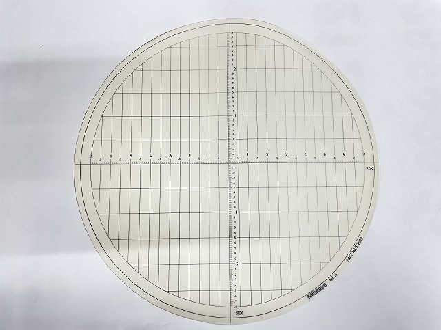 ミツトヨ NO.14 投影機用フィルムチャート