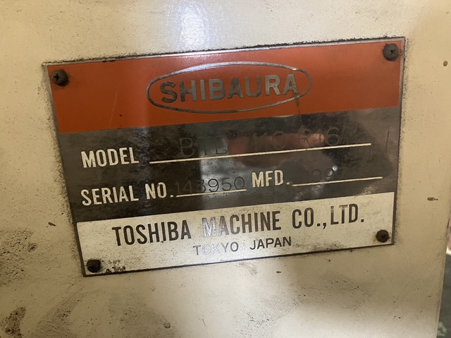 東芝機械 BTD-110R16 NC横中ぐり盤