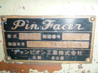 チャンピオン工業 PF-1 ピン研削盤