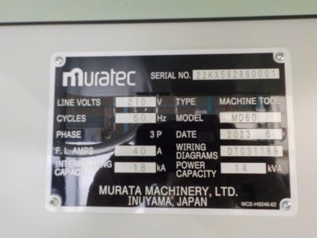 村田機械 Muratec MD60 NC旋盤