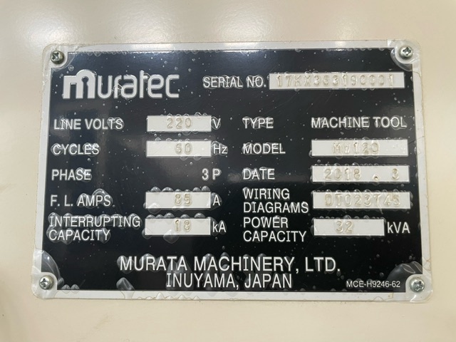 村田機械 Muratec MW120 NC旋盤