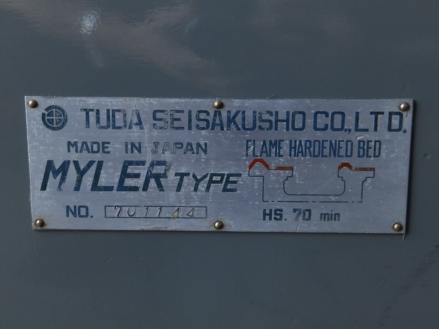 津田製作所 MYLER500*860G 6尺旋盤