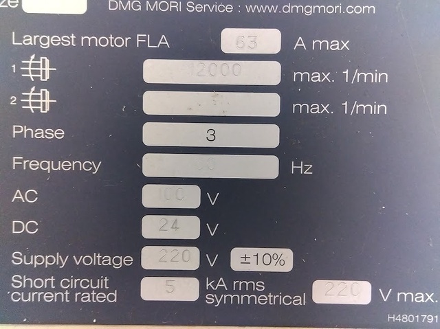 DMG森精機 CMX1100V 立マシニング(BBT40)