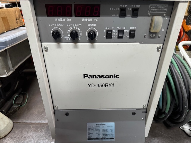 パナソニック YD-350RX1 インバーター制御CO2/MAG半自動溶接機 中古販売詳細【#372263】 | 中古機械情報百貨店 |  PANASONIC