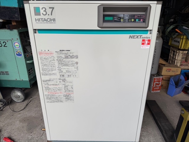 日立産機システム POD-3.7MNA6 3.7kwコンプレッサー