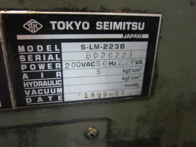 東京精密 S-LM-223B 内周刃スライシングマシン