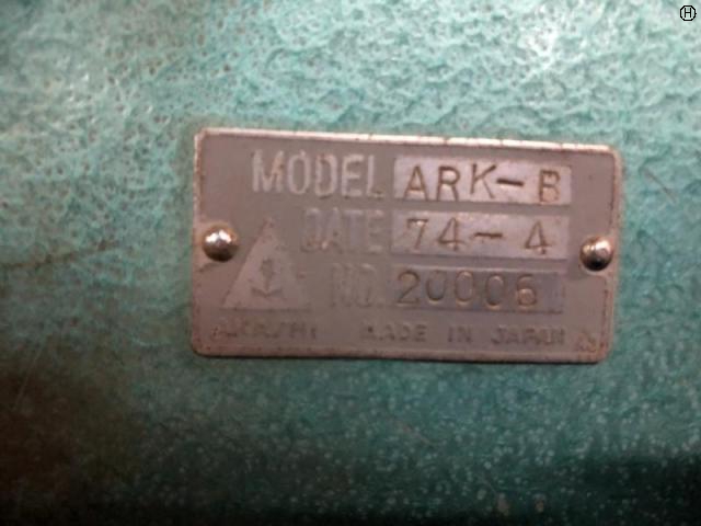 明石製作所 ARK-B ロックウェル硬度計