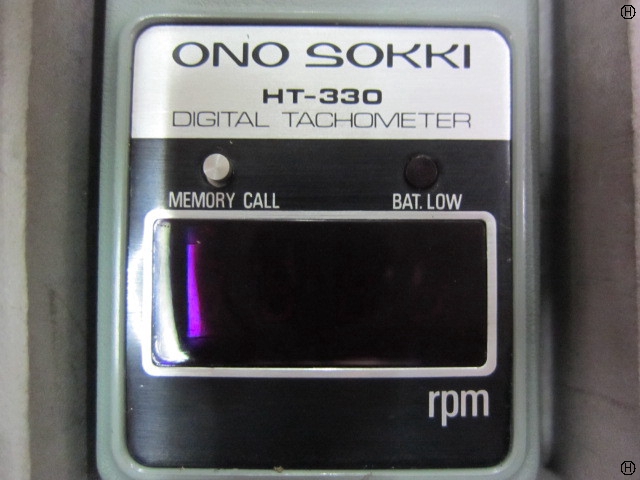 小野測器 HT-330 デジタル回転計