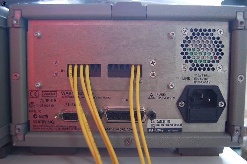  Agilent86060C 光スイッチ自動測定装置