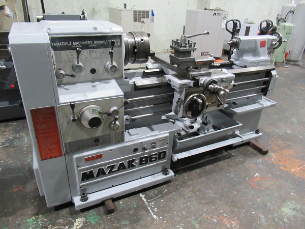 山崎鉄工所 MAZAK-860S(φ80) 6尺旋盤