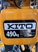 キトー ER2004S 0.49T電動チェーンブロック