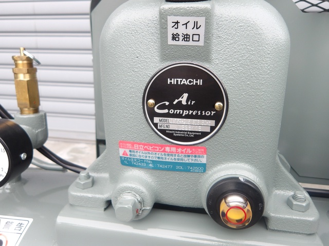 日立産機システム 0.75P-9.5VSD6 0.75kwコンプレッサー