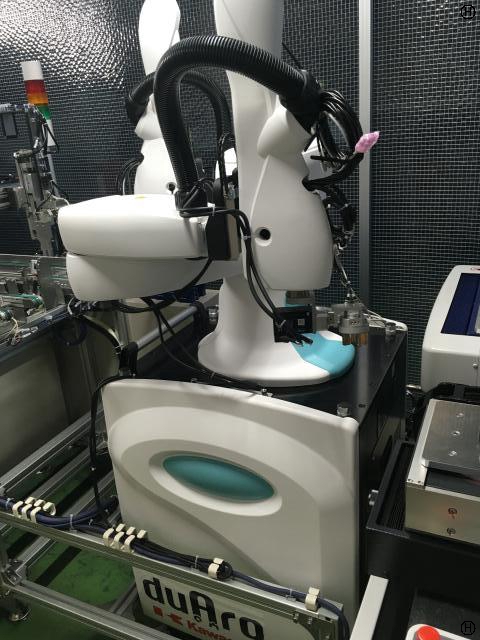川崎重工 DuAro1 双腕型スカラロボット