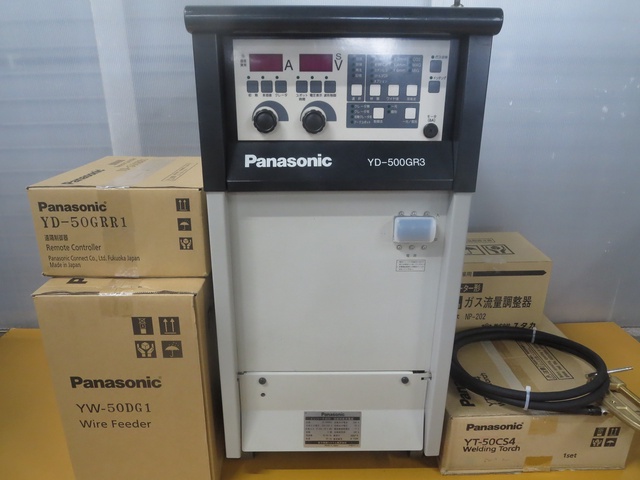 Panasonic製 YD-500GR3 デジタルCO2/MAG半自動溶接機 中古販売詳細【#384423】 | 中古機械情報百貨店