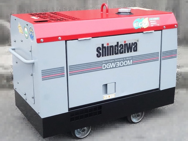 新ダイワ DGW300M ディーゼルエンジン発電機兼用溶接機 中古販売詳細