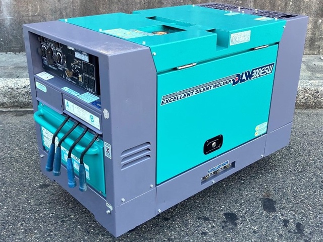 デンヨー ディーゼル 発電機 溶接機 試験済 2kva 150A 怖く