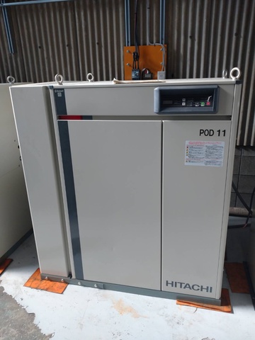 日立産機システム POD-11MNB6 11kwコンプレッサー