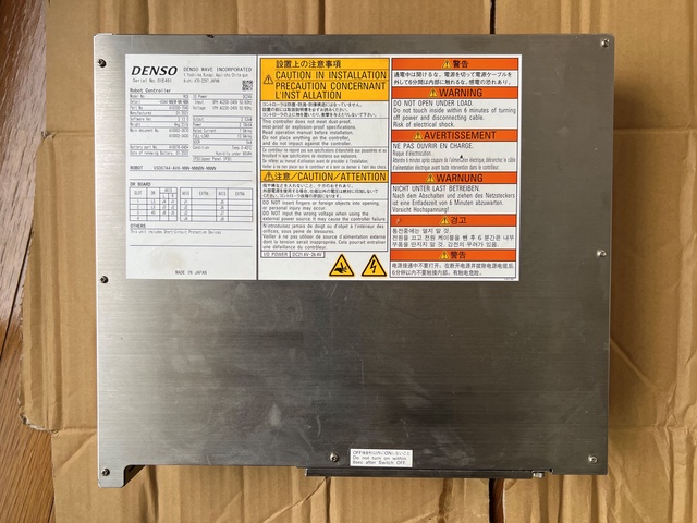 デンソー VS087A4-AV6 産業6軸ロボット